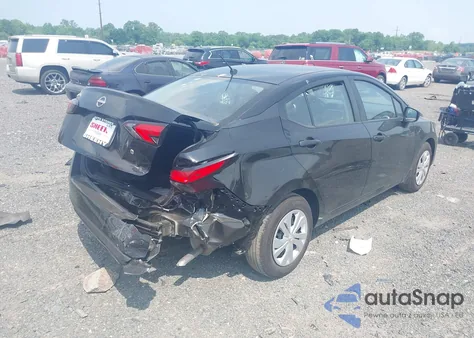 2025 Nissan Versa 1.6 S из США, поврежденный, VIN 3N1CN8DV1SL819546